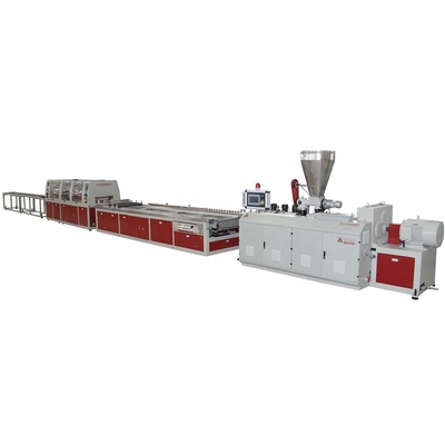 Fabricación de la línea de extrusión máquina de extrusión de chapa de plástico con perfil de servicio personalizado