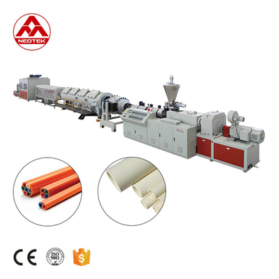 20-63 Línea de extrusión de tuberías de PVC con relación L/D de otro tornillo y tensión de 380V 50HZ en el mejor de los casos