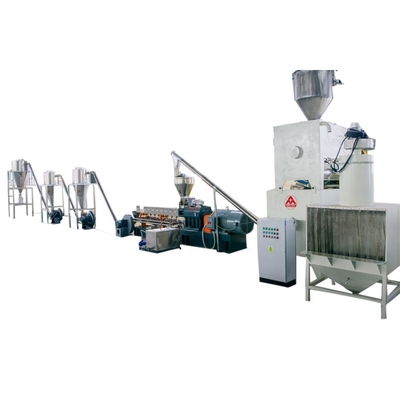 Máquina de extrusión de gránulos para la línea de producción de plástico de madera personalizada en la fabricación