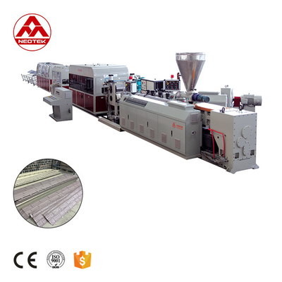 380V 50hz Línea de producción de chapa de mármol falso de PVC de doble tornillo con diseño de doble tornillo