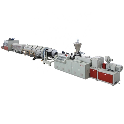Fácil operación y mantenimiento de tubos de extrusión de tuberías de PE línea de extrusión automática personalizada