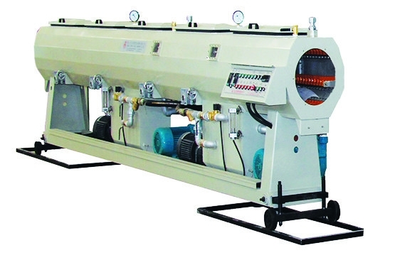 Línea de extrusión de tuberías de PVC cónica de doble tornillo de co-rotación para el procesamiento de tipo de tornillo doble