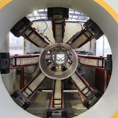 Máquina de extrusión de tuberías de PVC de plástico para tuberías de alta productividad 35000 KG