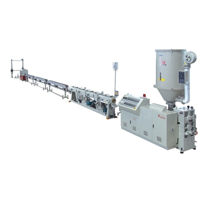 Máquina de extrusión de plástico de tubo de tornillo único de 380v 50hz personalizada con potencia de motor