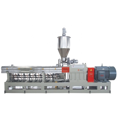 380V 50hz Máquina de extrusión de pellets de doble tornillo de laminado de plástico para la producción
