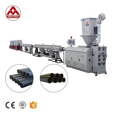 Tipo de doble tornillo como requisito de la máquina de extrusión de tuberías de PE Color como requisito