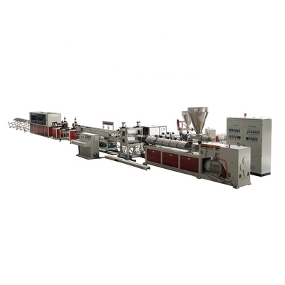Acero 250kw 380v 50hz Perfil Contenedores de plástico Extrusora de láminas de PVC para la producción