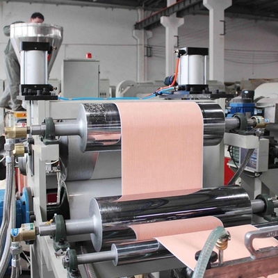 Acero 250kw 380v 50hz Perfil Contenedores de plástico Extrusora de láminas de PVC para la producción