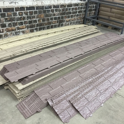 75kW de energía de piedra de revestimiento de la pared panel de plástico Pvc línea de extrusión de la hoja de mármol artificial hecho