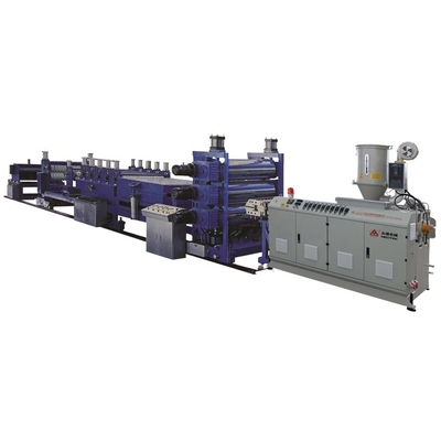 Línea de extrusión de reciclaje de chapa de estructura estable para una producción suave y consistente