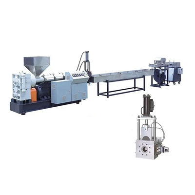 Máquina de extrusión de pellets de plástico de tornillo único de 1500 rpm con material de tornillo 38CrMoALA