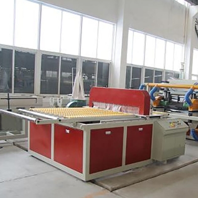 Línea de extrusión de PVC extrusora vertical de plástico de doble tornillo con alta productividad