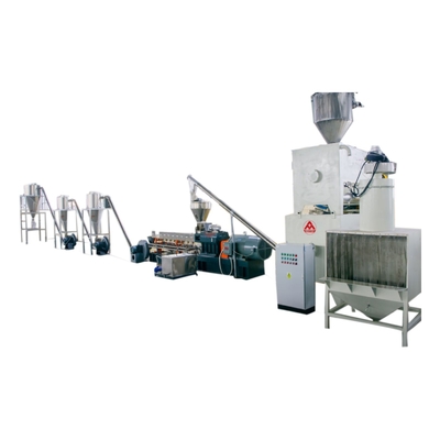 Linea de extrusión de WPC de base de PP PE 400 con producción de 12800 KG