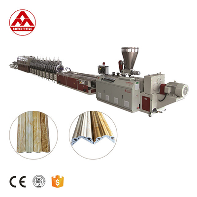 38CrMoALA Material de tornillo PVC Imitación Línea de extrusión de chapa de mármol para obtener altas ganancias