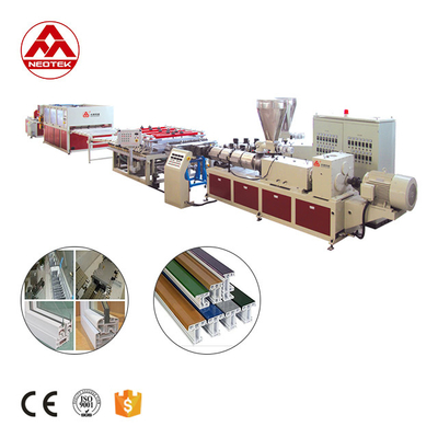Línea de extrusión de perfiles de ventanas de PVC para plantas de fabricación