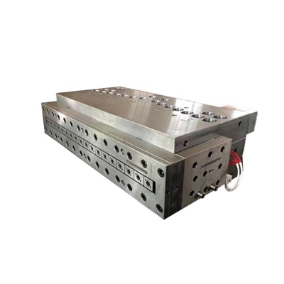 Partes duraderas 38CrMoALA material de tornillo línea de extrusión WPC para tablero de cocina de puertas amplias