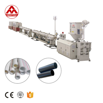 LG450 Línea de extrusión de tuberías de PE de suministro de agua y gas 380V 50hz Diseño de tornillo único