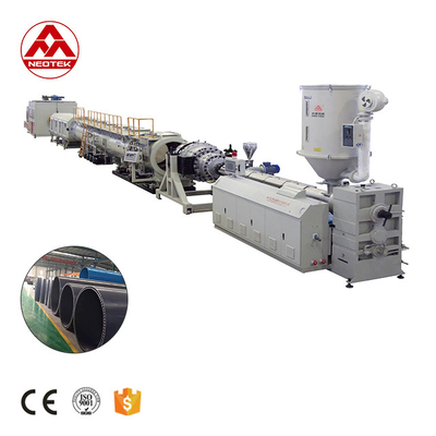 90 rpm Velocidad de tornillo LG1200 Línea de extrusión de tuberías PE para suministro de agua y gas 38000 KG