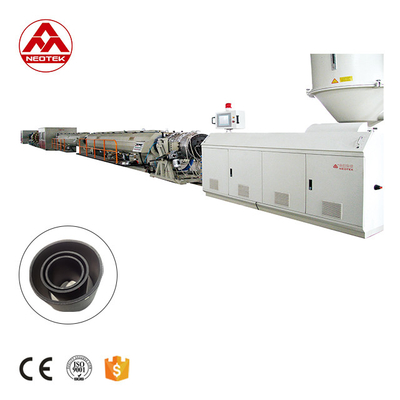 Línea de extrusión de tuberías reforzadas con alambre de acero 50-160HDPE para aplicaciones de alta presión