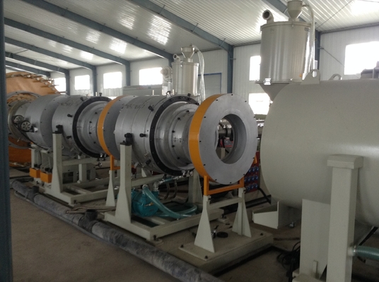 Línea de extrusión de tuberías reforzadas con alambre de acero 50-160HDPE para aplicaciones de alta presión