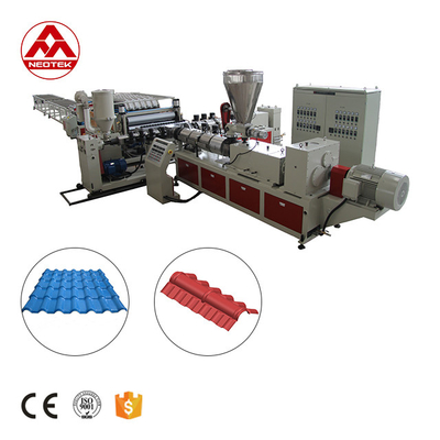 Requisitos del cliente Línea de extrusión de azulejos de glaseado de PVC con material de tornillo 38CrMoALA