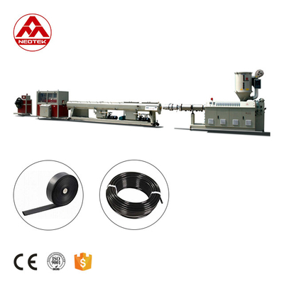 110-200 Línea de extrusión de micro tubos HDPE para instalación rápida de plantas de fabricación