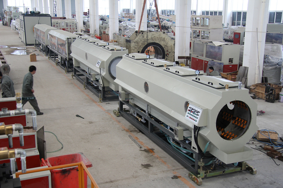 Línea de extrusión de tuberías de PVC 630 para producción automática