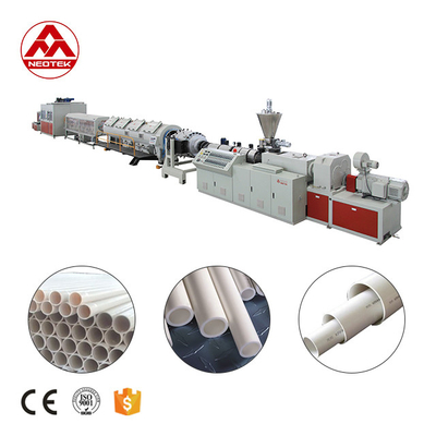 16-63 Línea de extrusión de tubos de PVC para plantas de fabricación