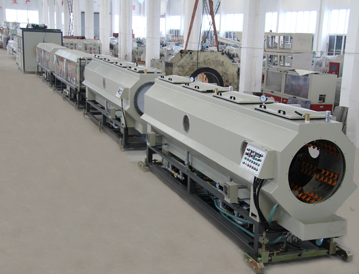 Línea de extrusión de plástico de 200 kg/h con PLC y tornillo de 1200 mm