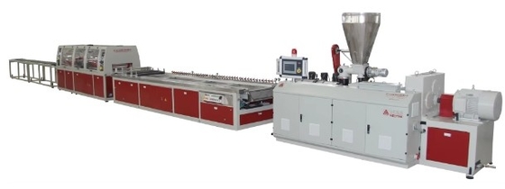 Máquina de línea de extrusión de doble tornillo de color personalizable para la fabricación de láminas huecas de PVC