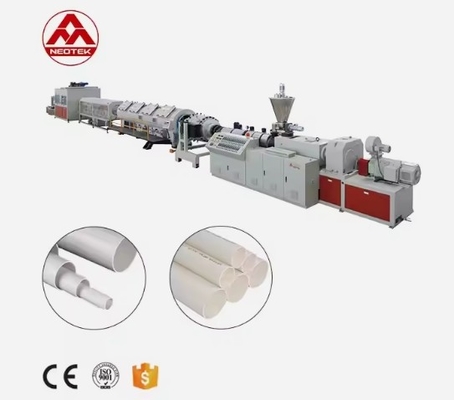 Máquina de extrusión de tuberías de PVC con salida única para la producción de tuberías de 20-630 mm